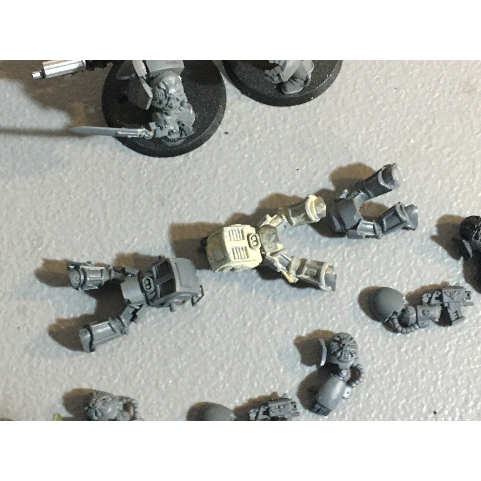 A29087 WARHAMMER 40K SPACE MARINES TERMINATORS INCOMPLETE LOT GW