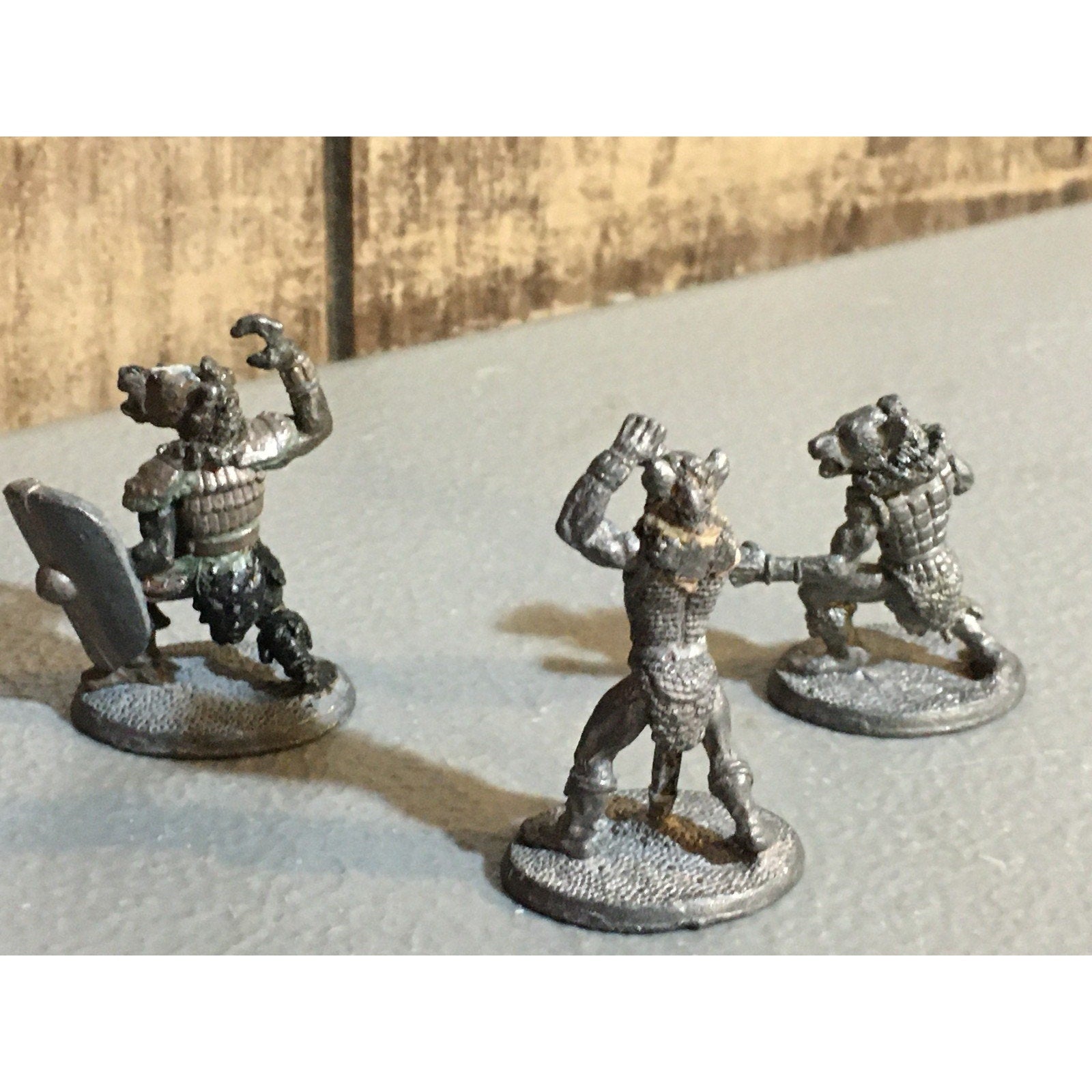 A29778 RAL PARTHA METAL LOT UNKNOWN INCOMPLETE BEASTMEN GNOLL WEREWOLF RATMAN