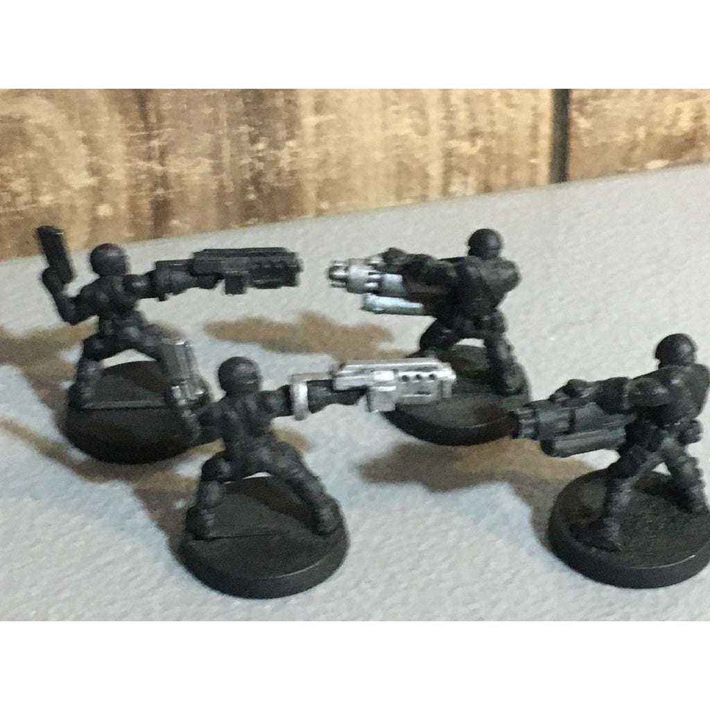 A31539 I-KORE VOID METAL VASA MARINE CHAIN GUN & GRENADE LAUNCHER LOT