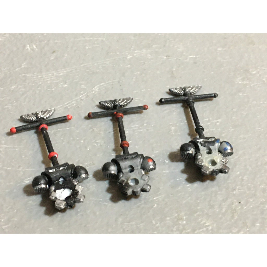 A23238 WARHAMMER 40K SPACE MARINES ROGUE TRADER BITS LOT BACKPACKS W POLES GW
