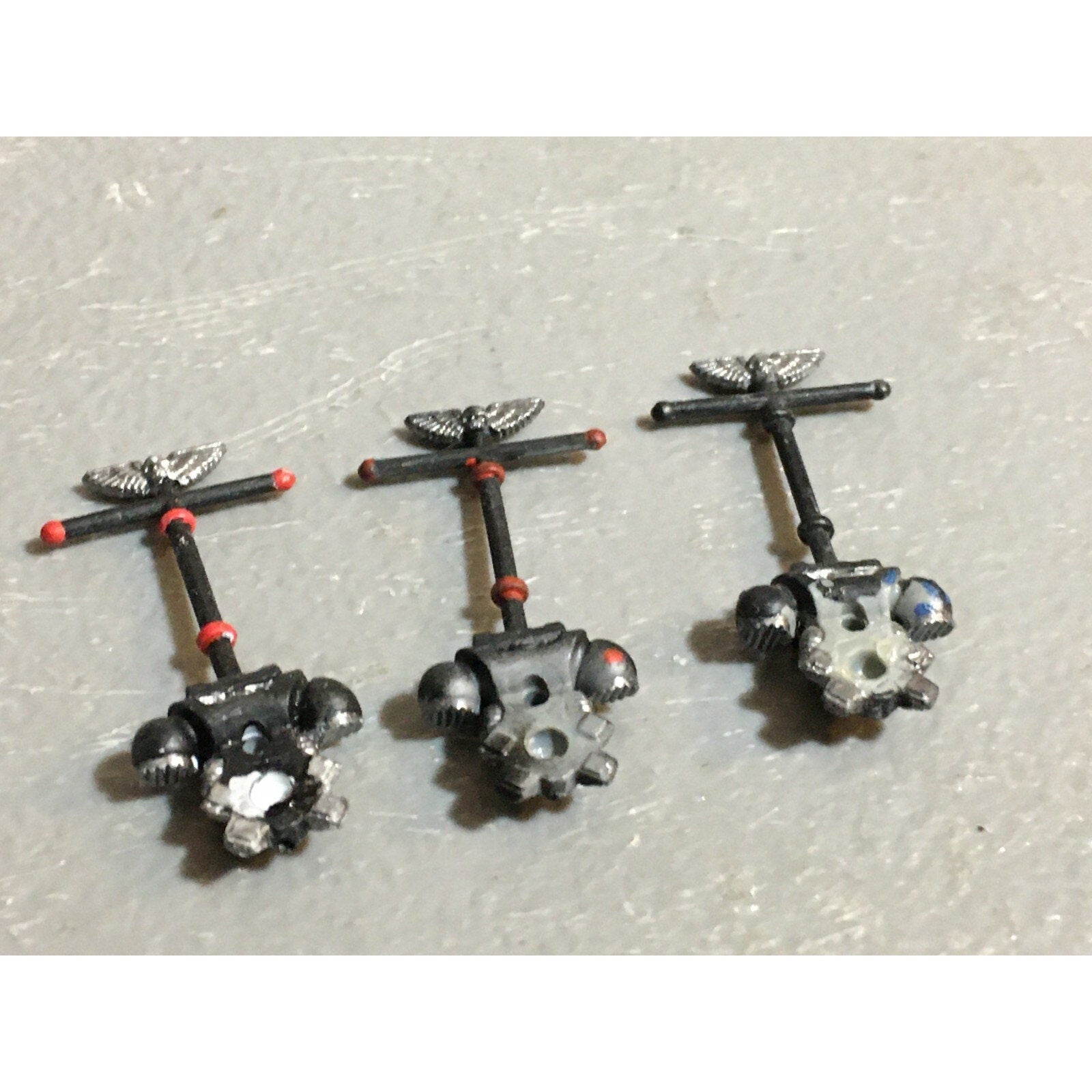 A23238 WARHAMMER 40K SPACE MARINES ROGUE TRADER BITS LOT BACKPACKS W POLES GW