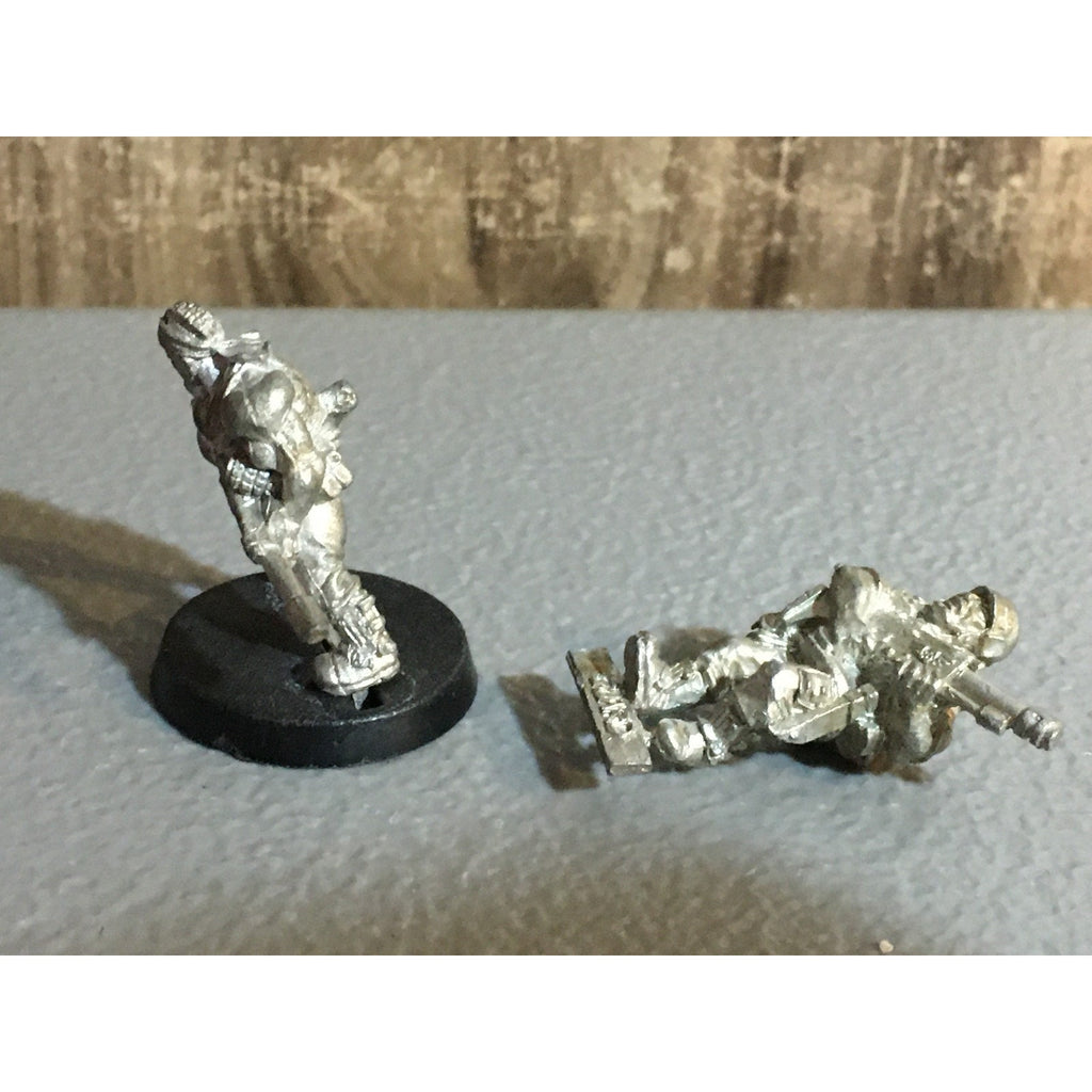 A30900 WARHAMMER 40K IMPERIAL GUARD METAL INFANTRY 2 PK CATACHAN CADIAN GW