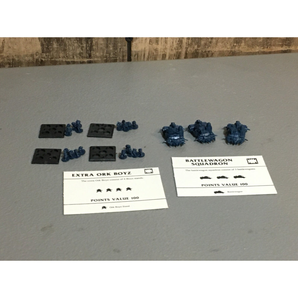 A25845 WARHAMMER 40K EPIC SPACE ORKS EXTRA ORK BOYZ & BATTLEWAGON SQUADRON GW