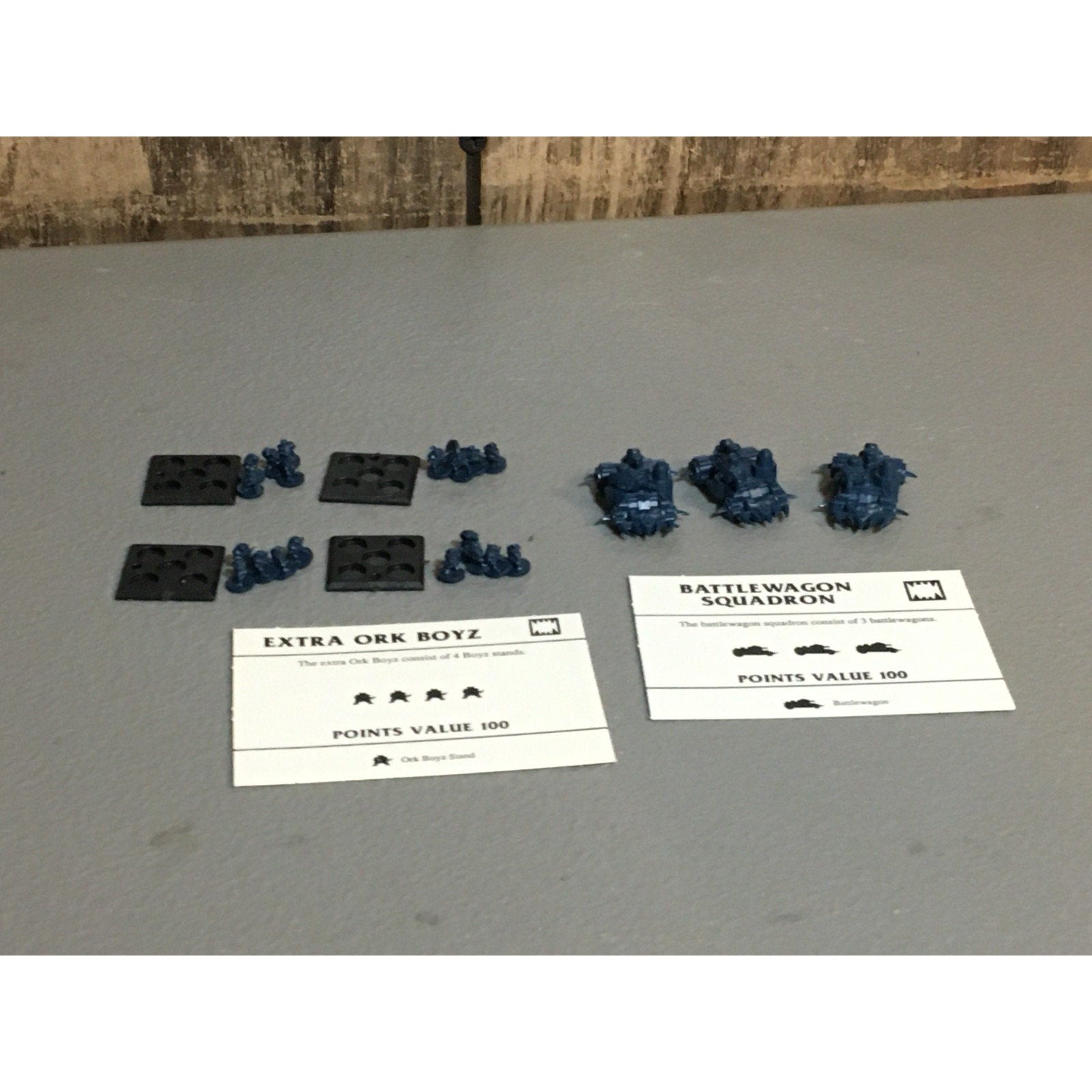 A25845 WARHAMMER 40K EPIC SPACE ORKS EXTRA ORK BOYZ & BATTLEWAGON SQUADRON GW