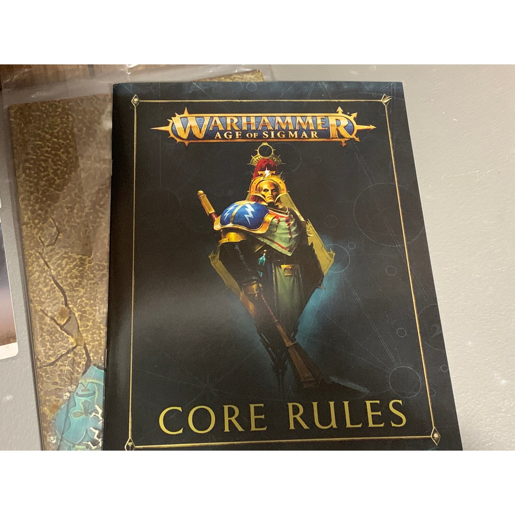 A6862 WARHAMMER AOS STORM STRIKE MANUAL + CORE RULES & PLAYMAT