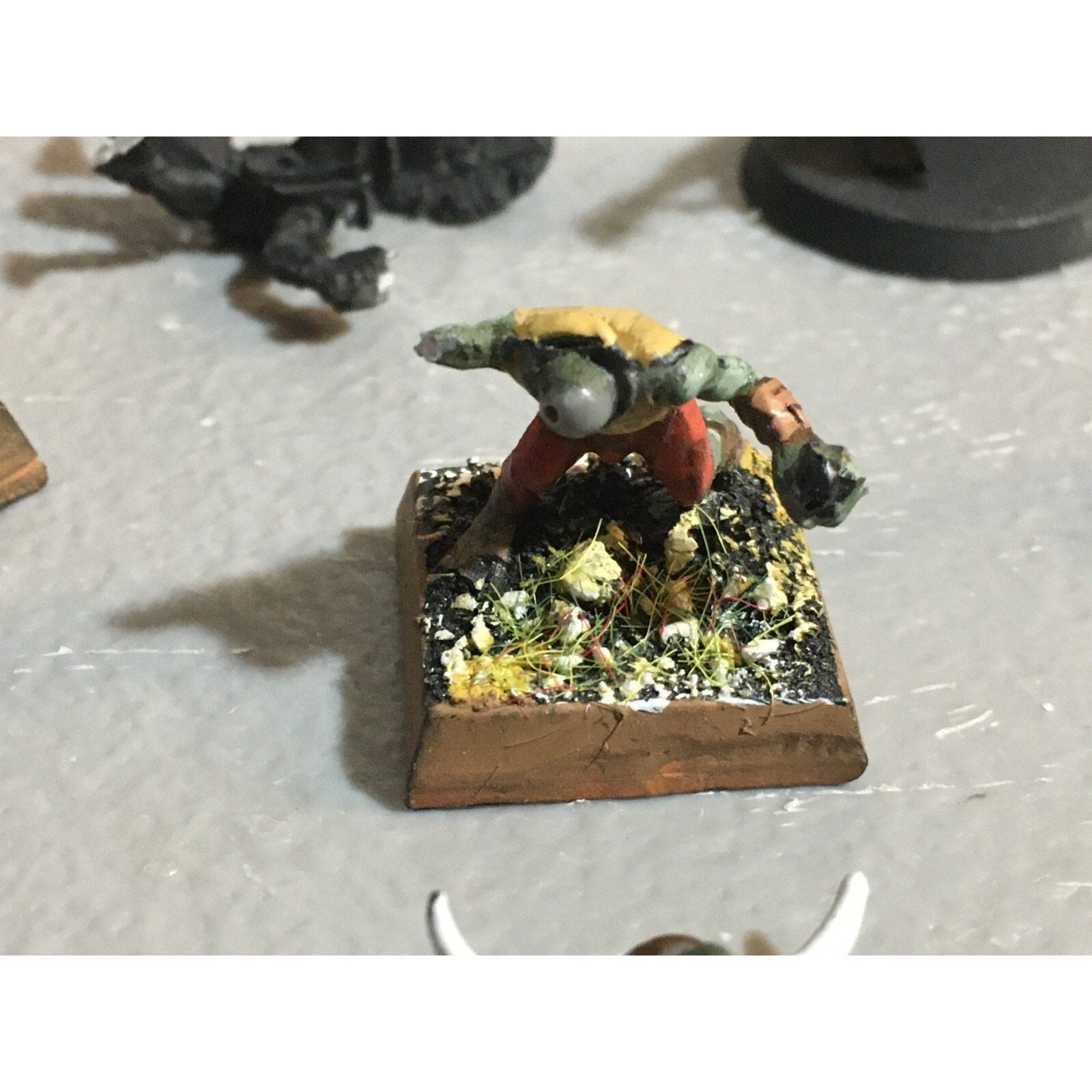 A23405 WARHAMMER FANTASY OGRE KINGDOMS LOT GNOBLARS + EXTRA HEADS GW