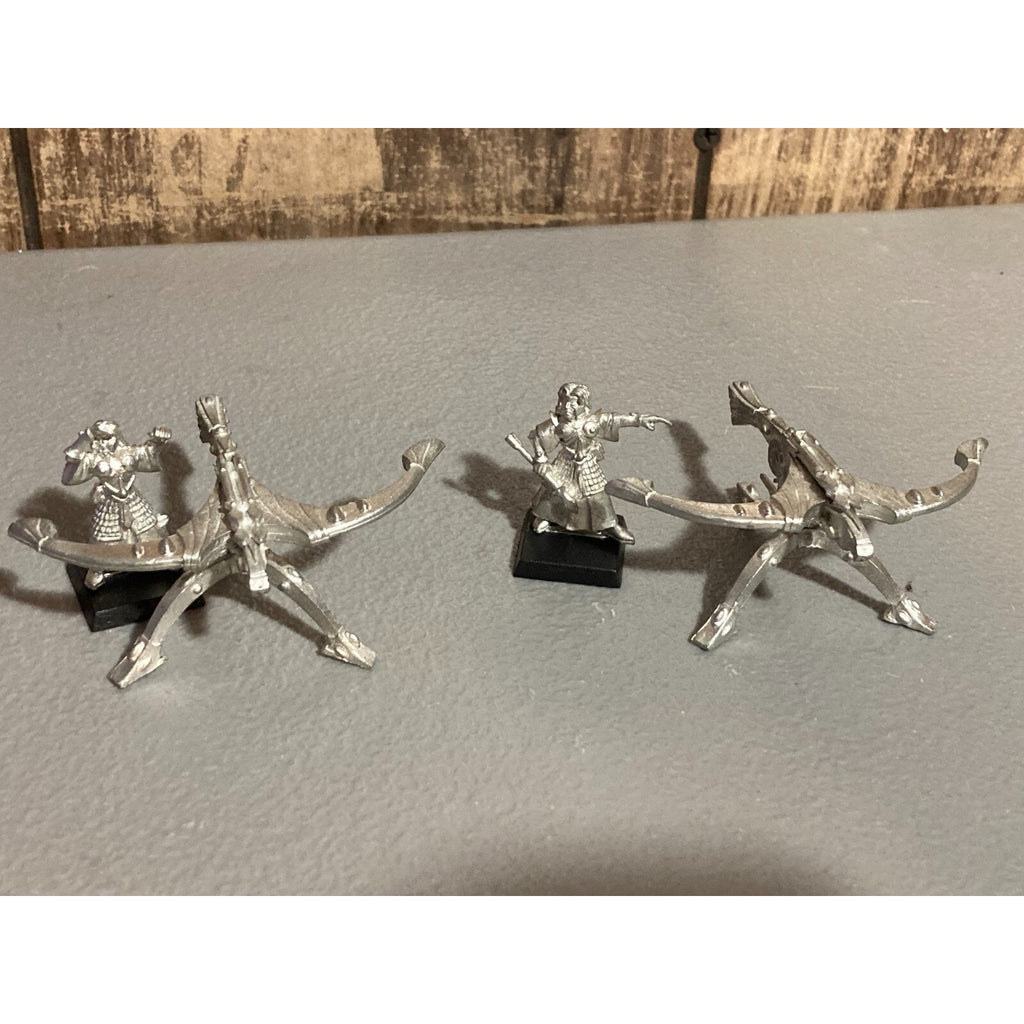 A19273 WARHAMMER FANTASY HIGH ELF OOP METAL EAGLE CLAW BOLT THROWER 2 PACK CREW