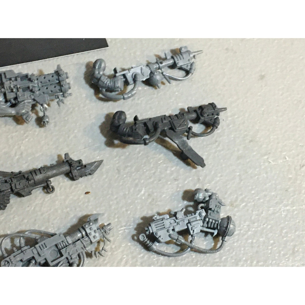 A33566 WARHAMMER 40K SPACE ORKS BITS LOT LOOTA BURNA ARMS GW GAMES WORKSHOP