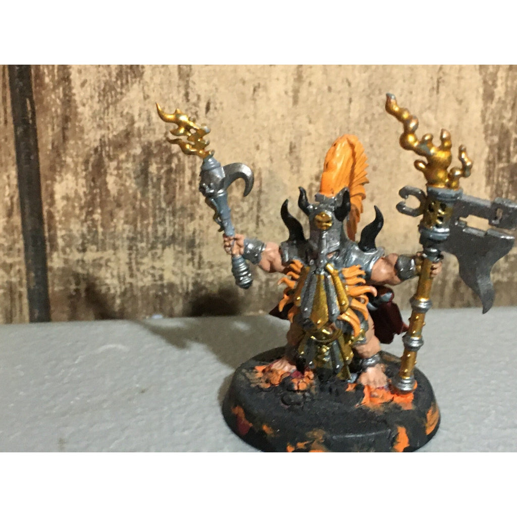 A20171 WARHAMMER FANTASY AOS FYRESLAYERS RUNESMITER PAINTED GAMES WORKSHOP
