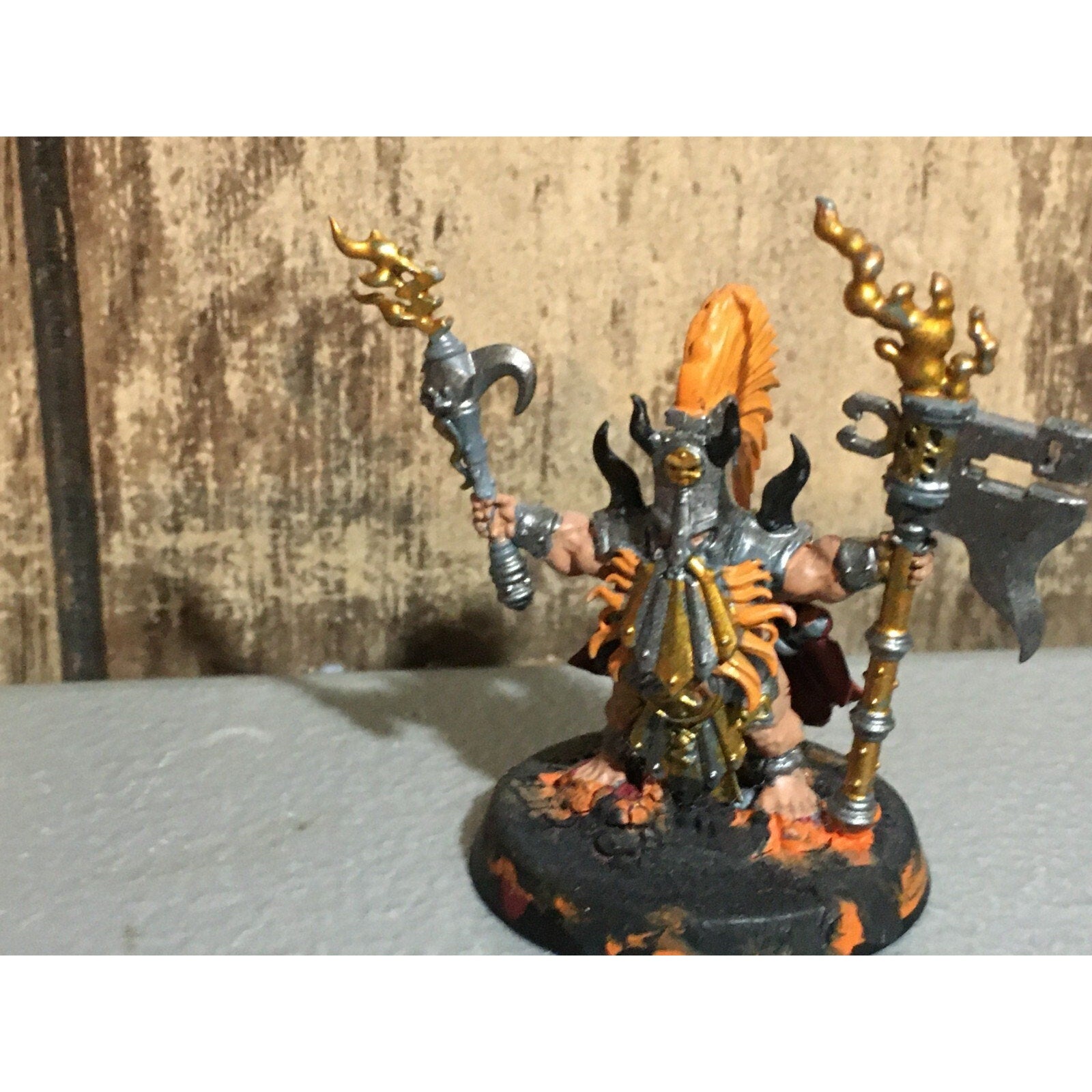 A20171 WARHAMMER FANTASY AOS FYRESLAYERS RUNESMITER PAINTED GAMES WORKSHOP