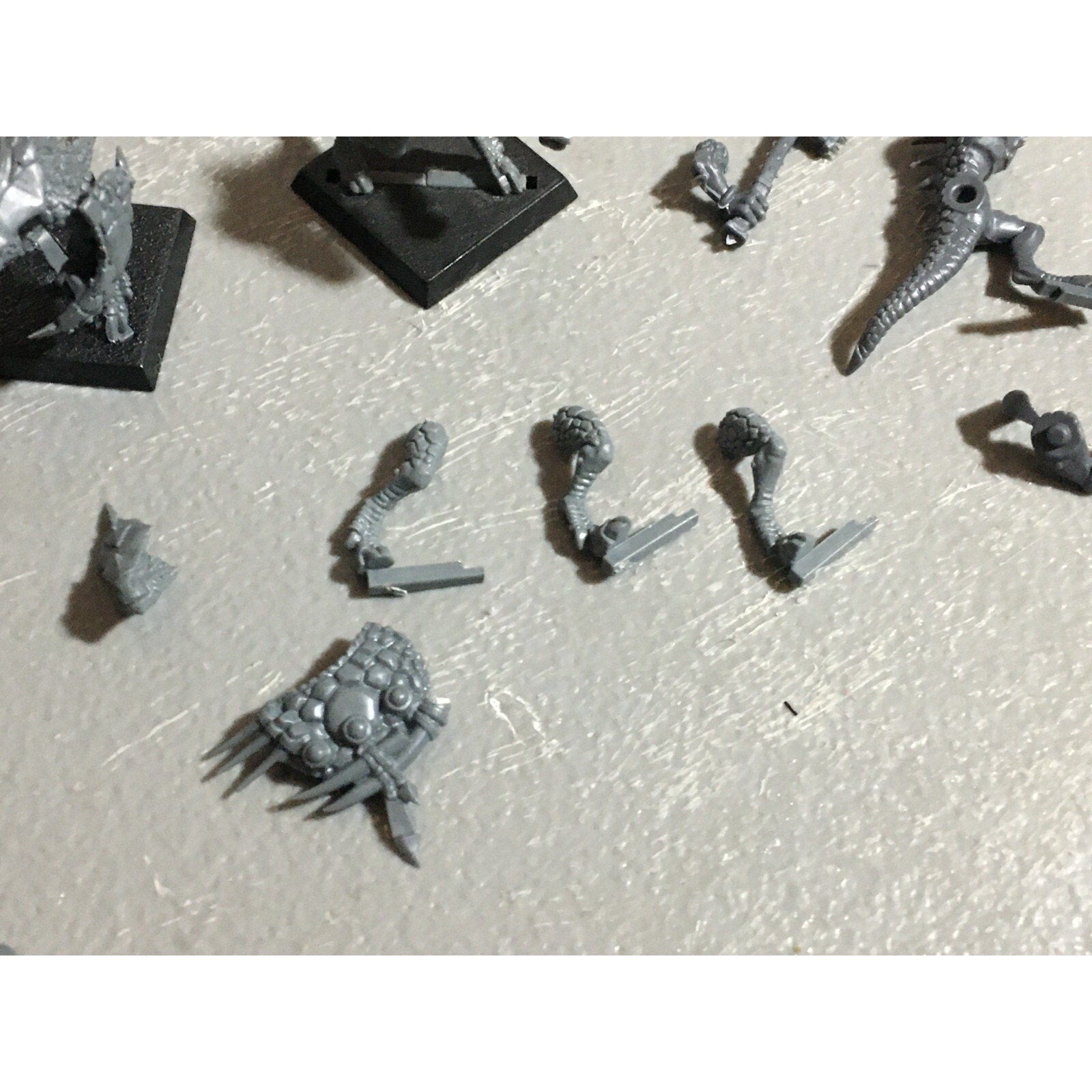 A22064 WARHAMMER FANTASY LIZARDMEN BITS & INCOMPLETET LOT SAURUS GAMES WORKSHOP