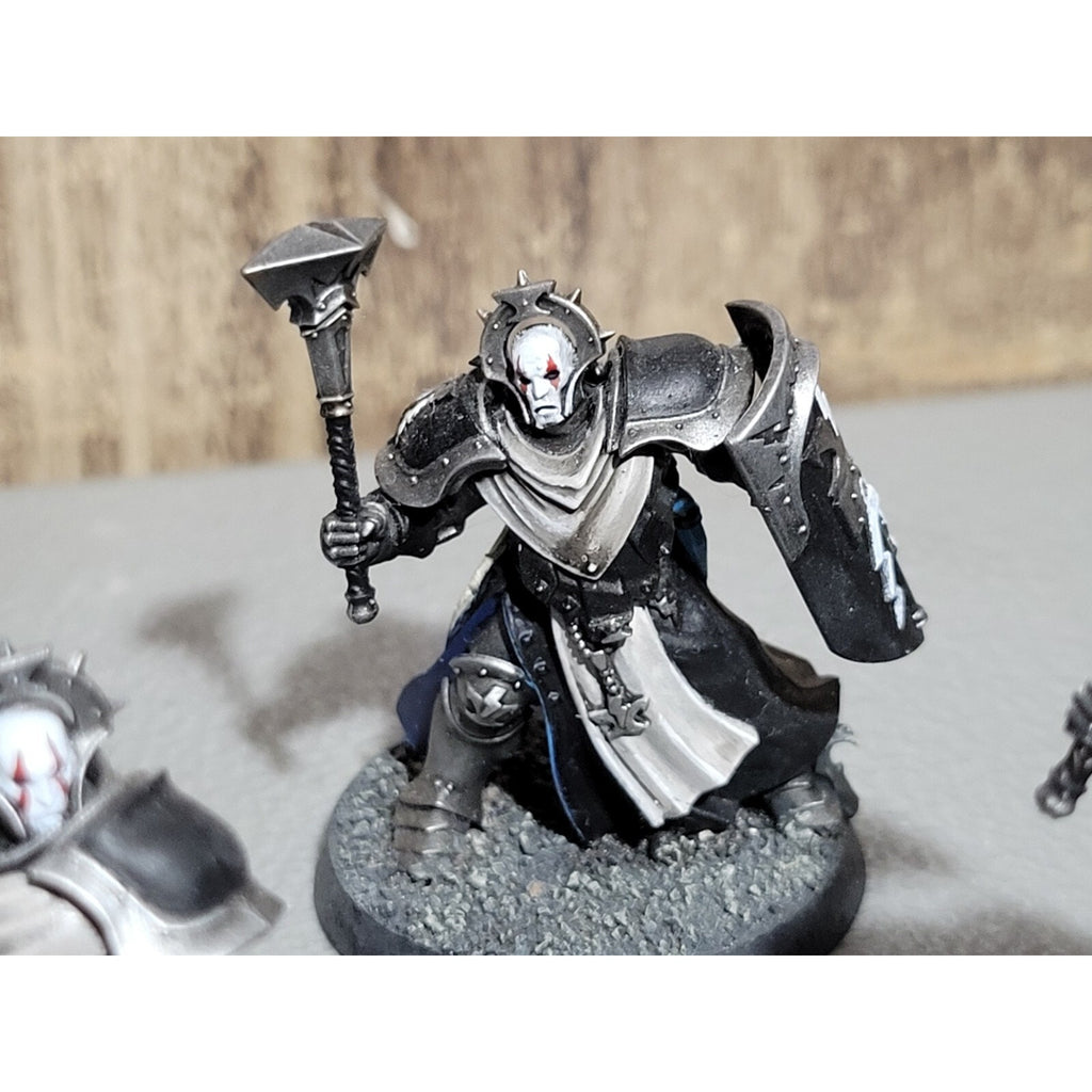 A19305 WARHAMMER AOS SIGMAR STORMCAST ETERNALS SEQUITORS 5 PK PAINTED BASED