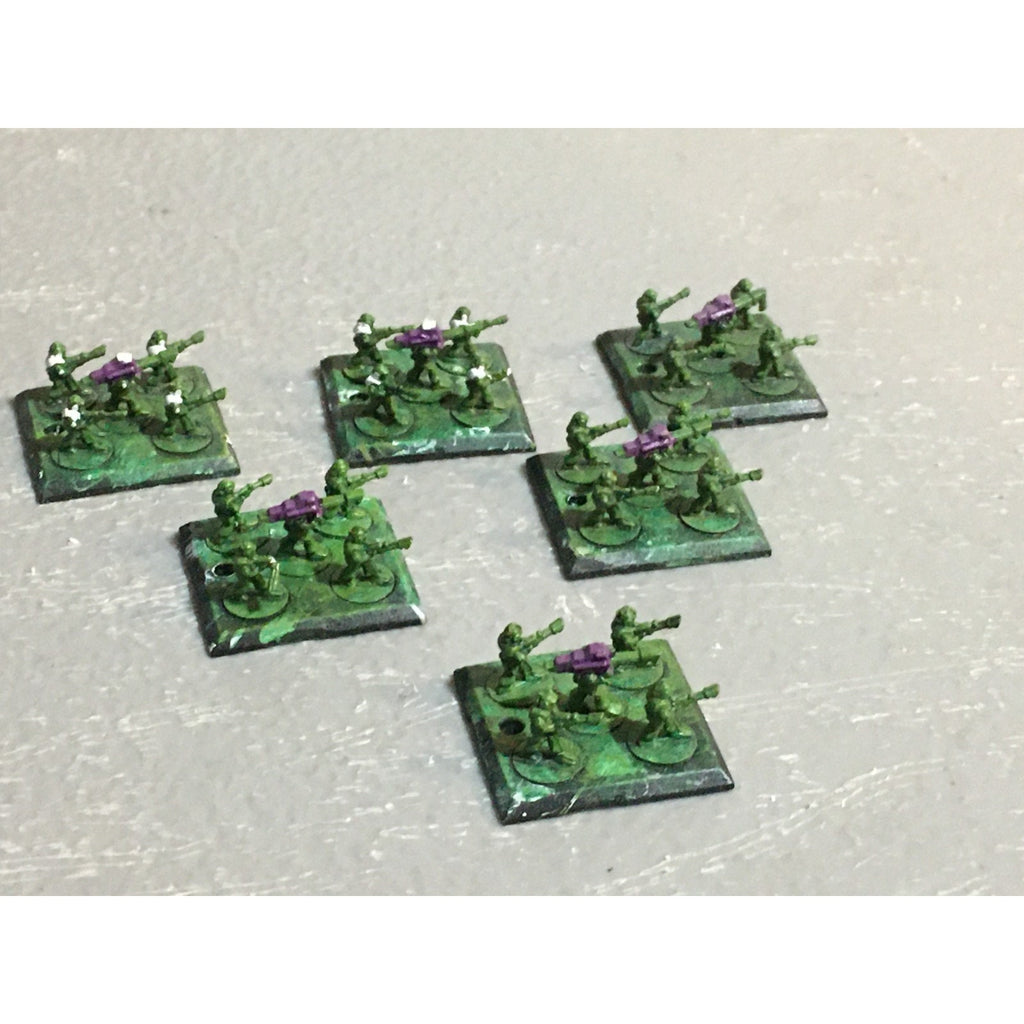 A24552 EPIC 40K IMPERIAL GUARD 6 BASES INFANTRY GAMES WORKSHOP WARHAMMER