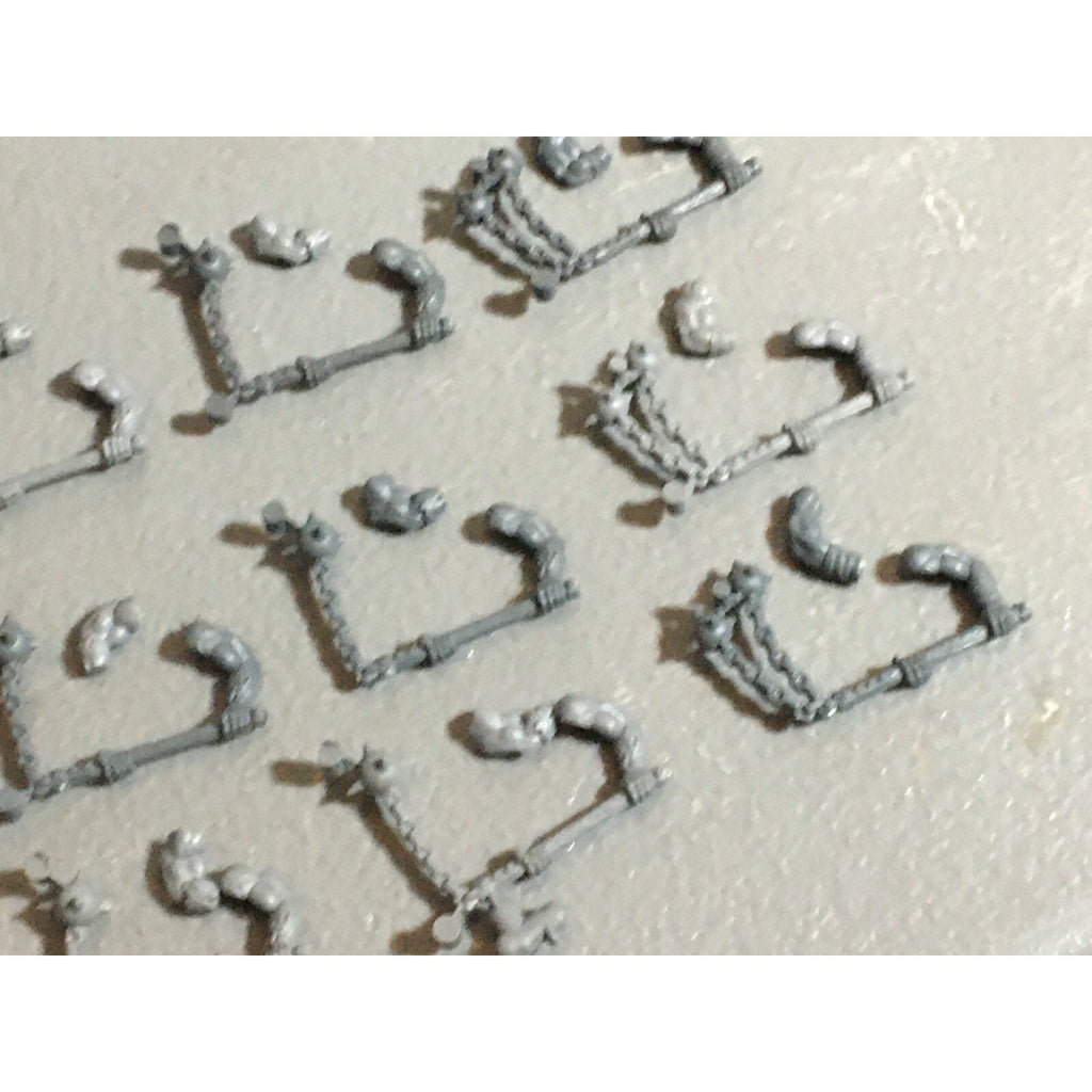 A22259 WARHAMMER FANTASY CHAOS MORTALS BITS LOT MARAUDER FLAILS GAMES WORKSHOP