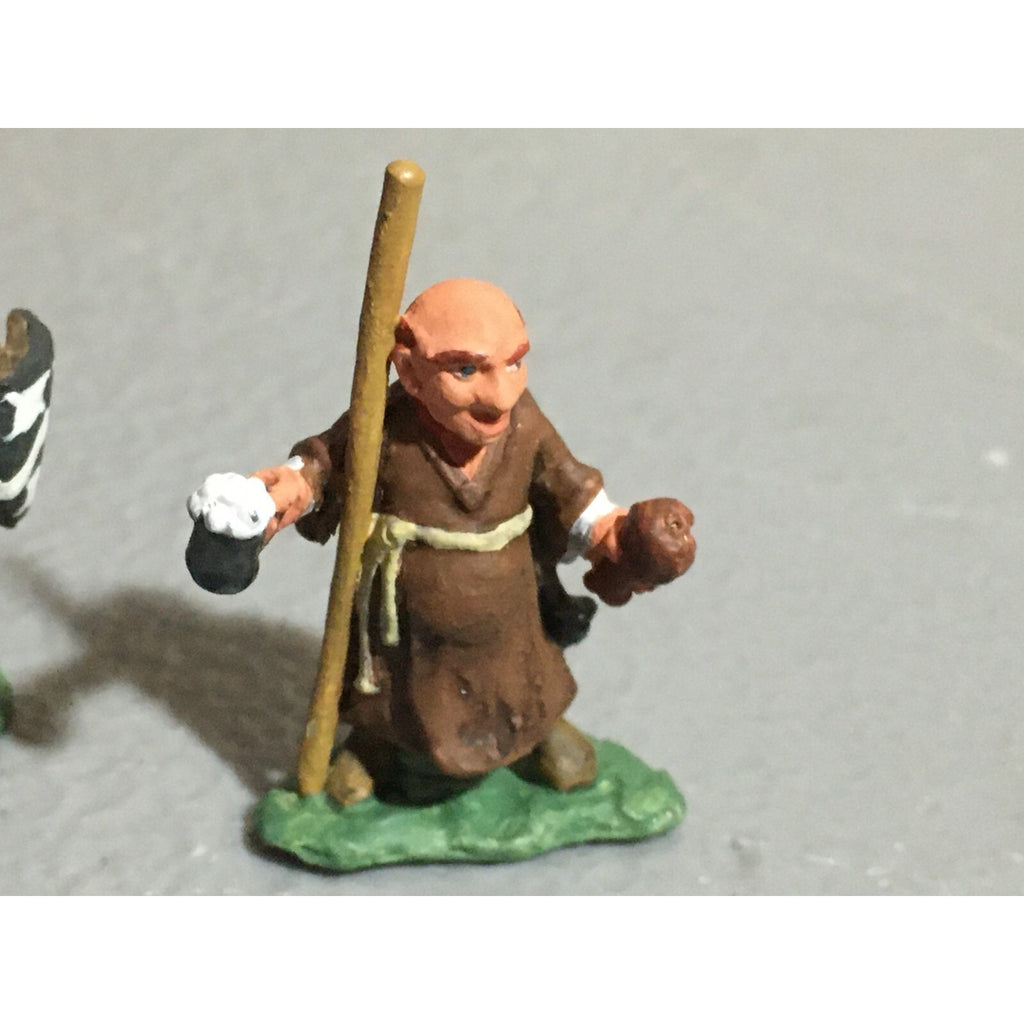 A10195 CITADEL PRE SLOTTA METAL RARE OOP PAINTED FRIAR & KNIGHT