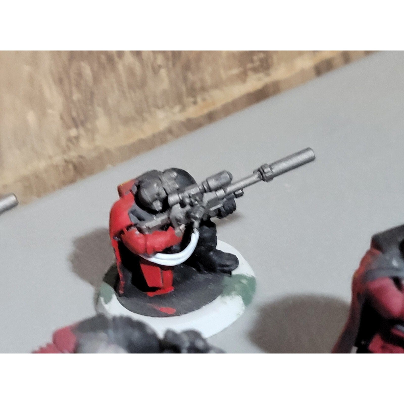 A18680 WARHAMMER 40K SPACE MARINES SCOUT SNIPER 5 PK CAMO