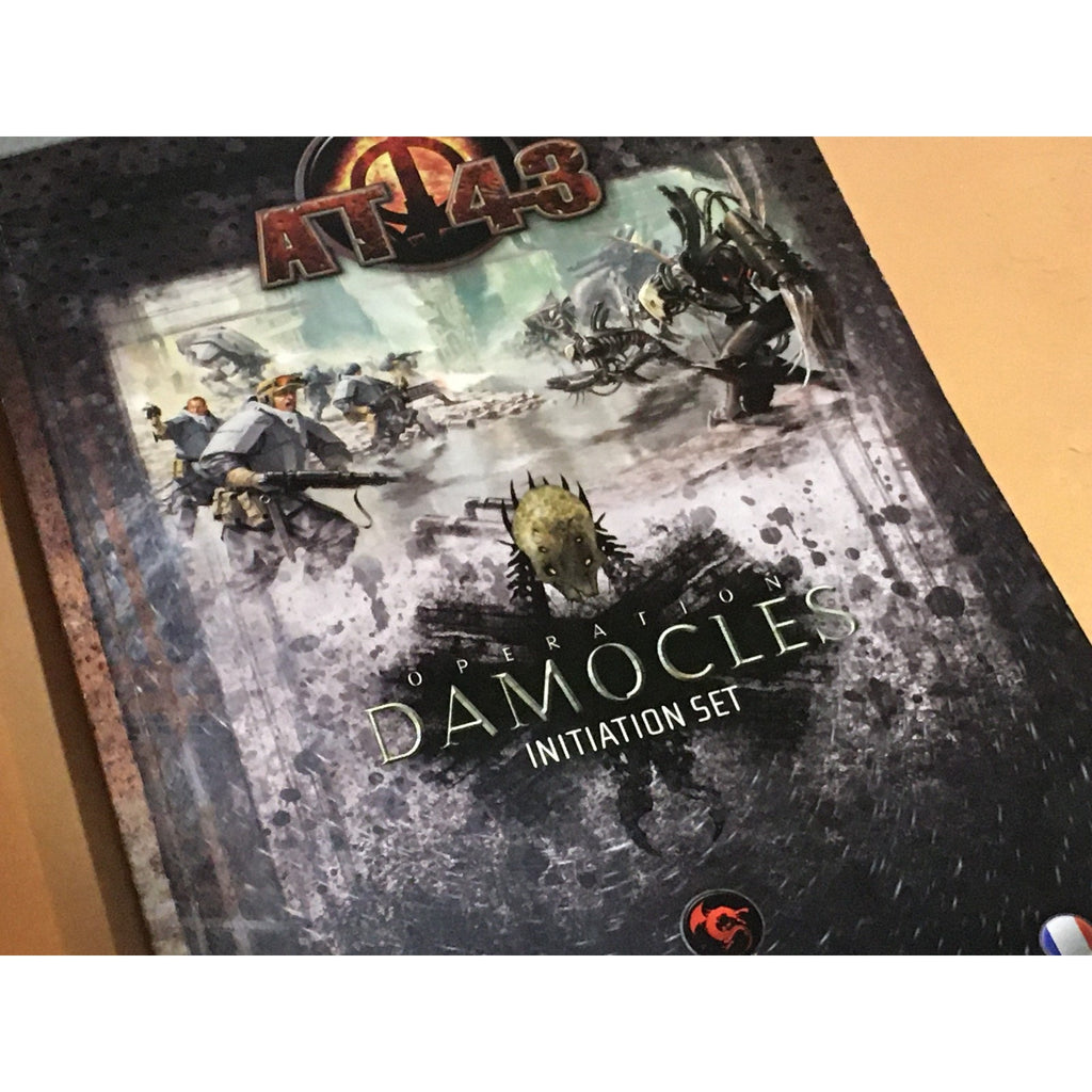 A24212 RACKHAM AT-43 OPERATION DAMOCLES INITIATION SET BOOK & PLAYMAT