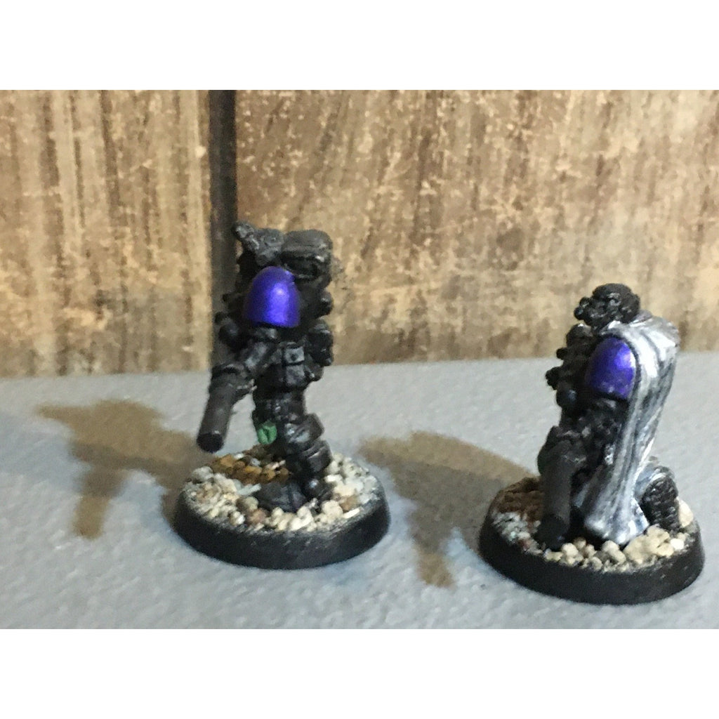 A33807 WARHAMMER 40K SPACE MARINES METAL SCOUT SNIPER 2 PK GW GAMES WORKSHOP