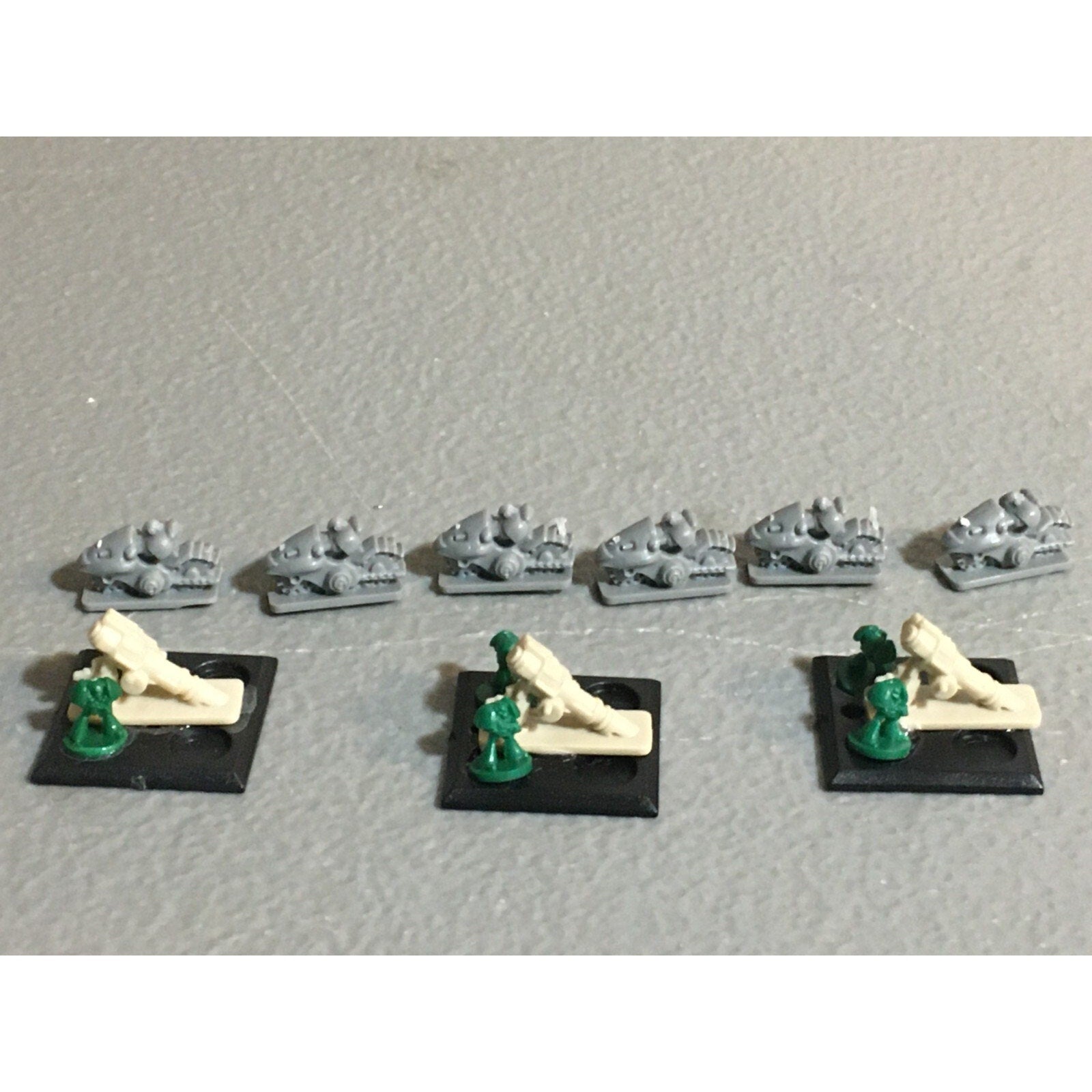 A16248 EPIC WARHAMMER 40K SPACE MARINES MOLE MORTARS 3PK + BIKES 6 PC GW