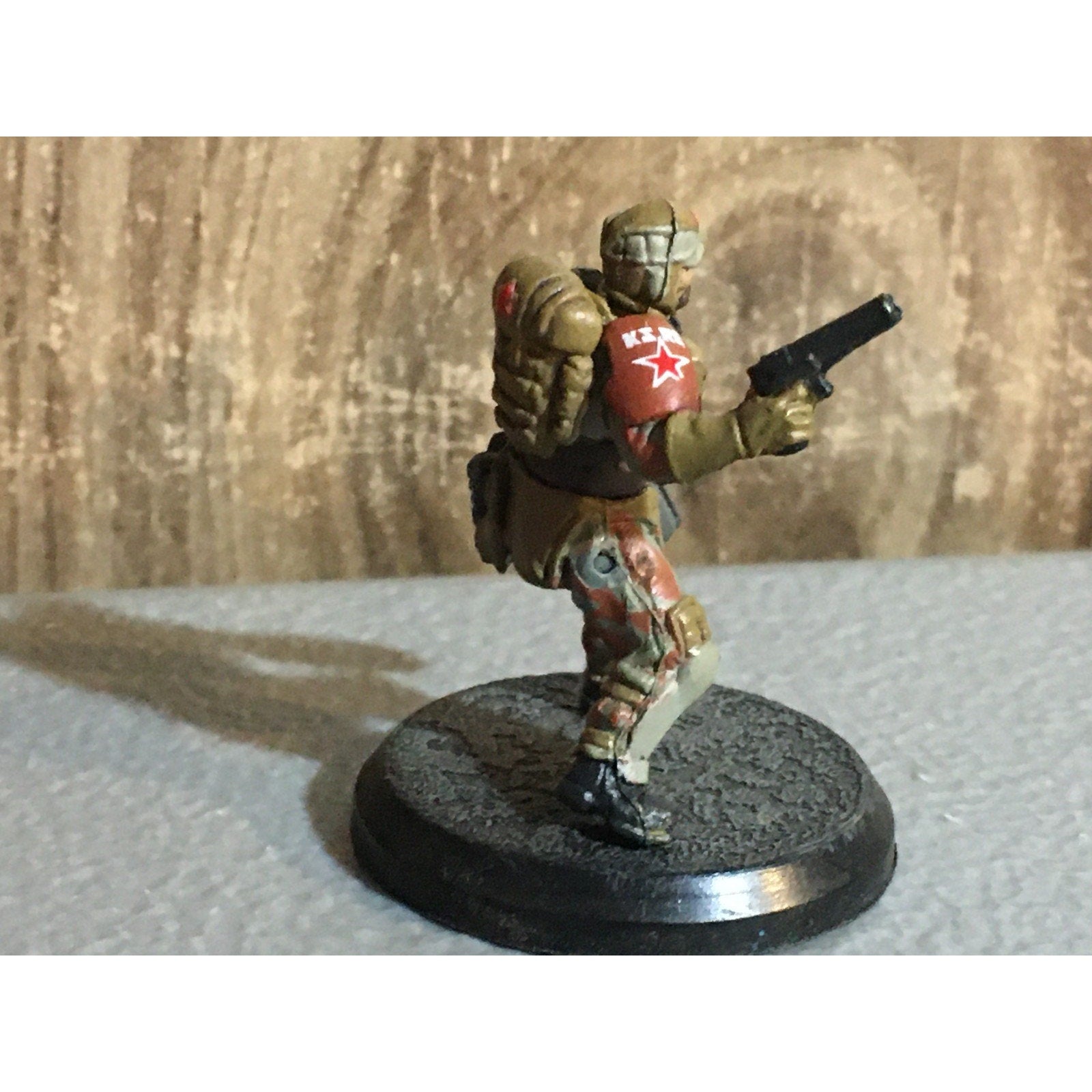 A32055 RACKHAM AT-43 RED BLOK MINI CAPTAIN VRAKHOV NO CARD