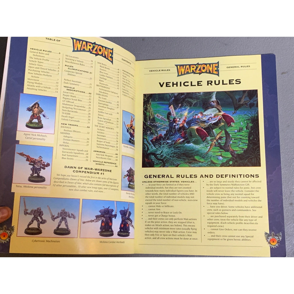A31649 WARZONE MUTANT CHRON HHG ARMY BOOK PLAYED COMPENDIUM VOL. 2 BEASTS OF WAR