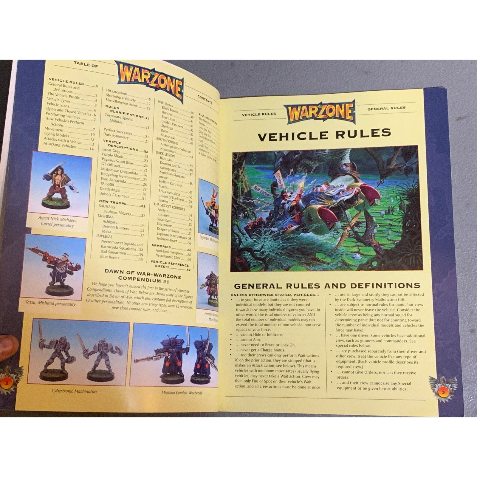 A31649 WARZONE MUTANT CHRON HHG ARMY BOOK PLAYED COMPENDIUM VOL. 2 BEASTS OF WAR