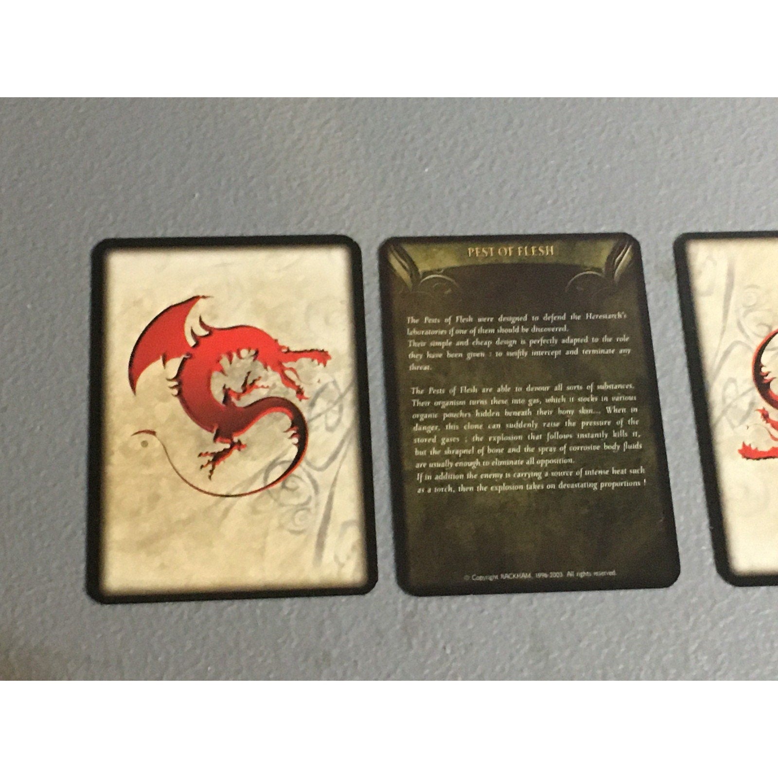 A32708 RACKHAM CONFRONTATION HERESIARCH'S SPAWN METAL TABLETOP