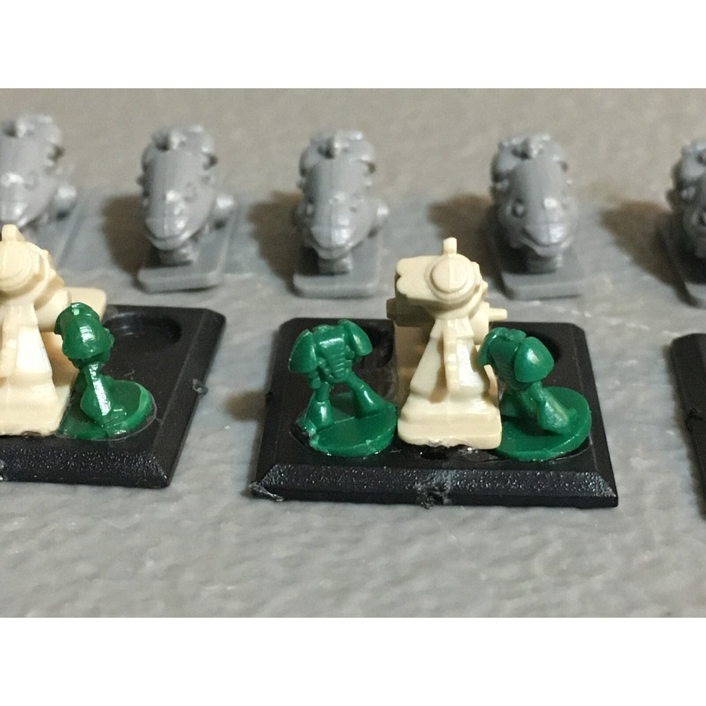 A16248 EPIC WARHAMMER 40K SPACE MARINES MOLE MORTARS 3PK + BIKES 6 PC GW