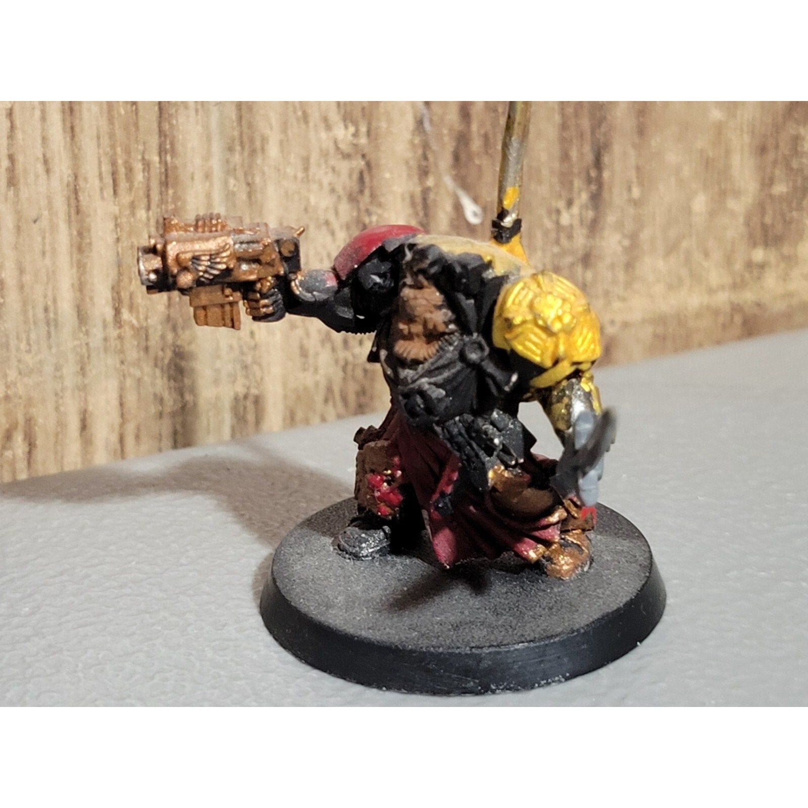 A18681 WARHAMMER 40K SPACE MARINES METAL TERMINATOR CAPTAIN CUSTOM HAND