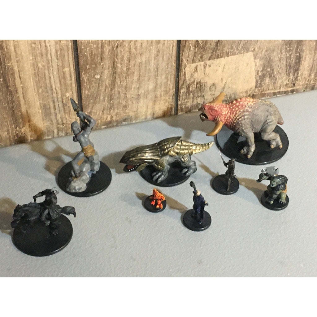 A34026 WIZARDS WIZKIDS PAIZO D&D MINIATURES PLASTIC BULETTE DULLAHAN STONE GIANT