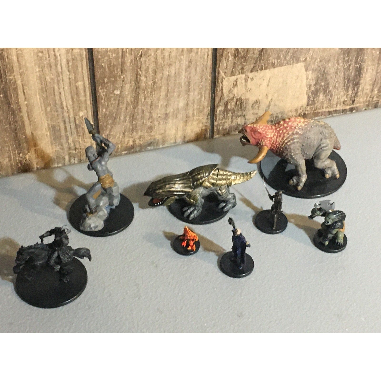 A34026 WIZARDS WIZKIDS PAIZO D&D MINIATURES PLASTIC BULETTE DULLAHAN STONE GIANT