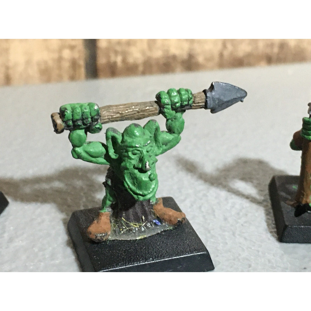 A21423 WARHAMEMR METAL OOP ORCS & GOBLINS UNKNOWN 4 PK RUGLUD ARMOURED