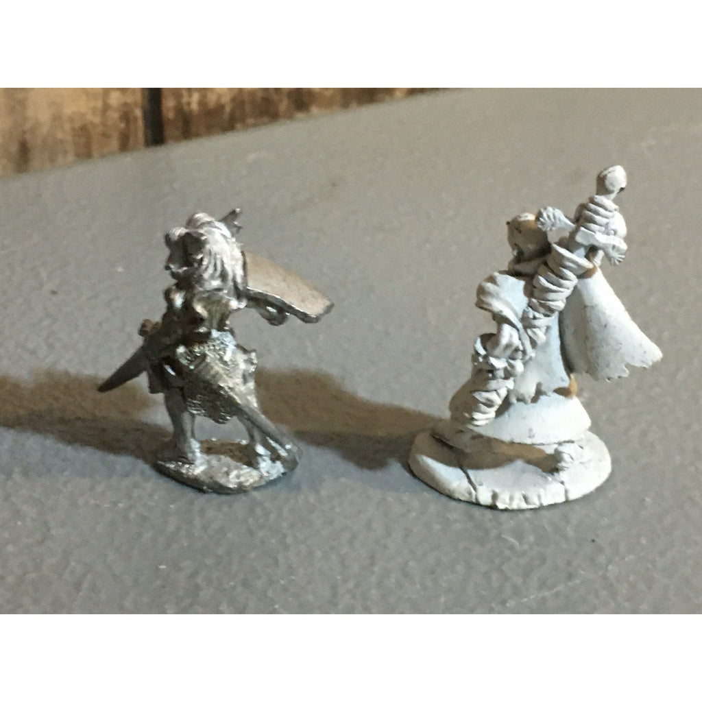 A34011 REAPER MINIATURES METAL WIND ZENITH MONK & YVONNE WARMAIDEN TABLETOP RPG