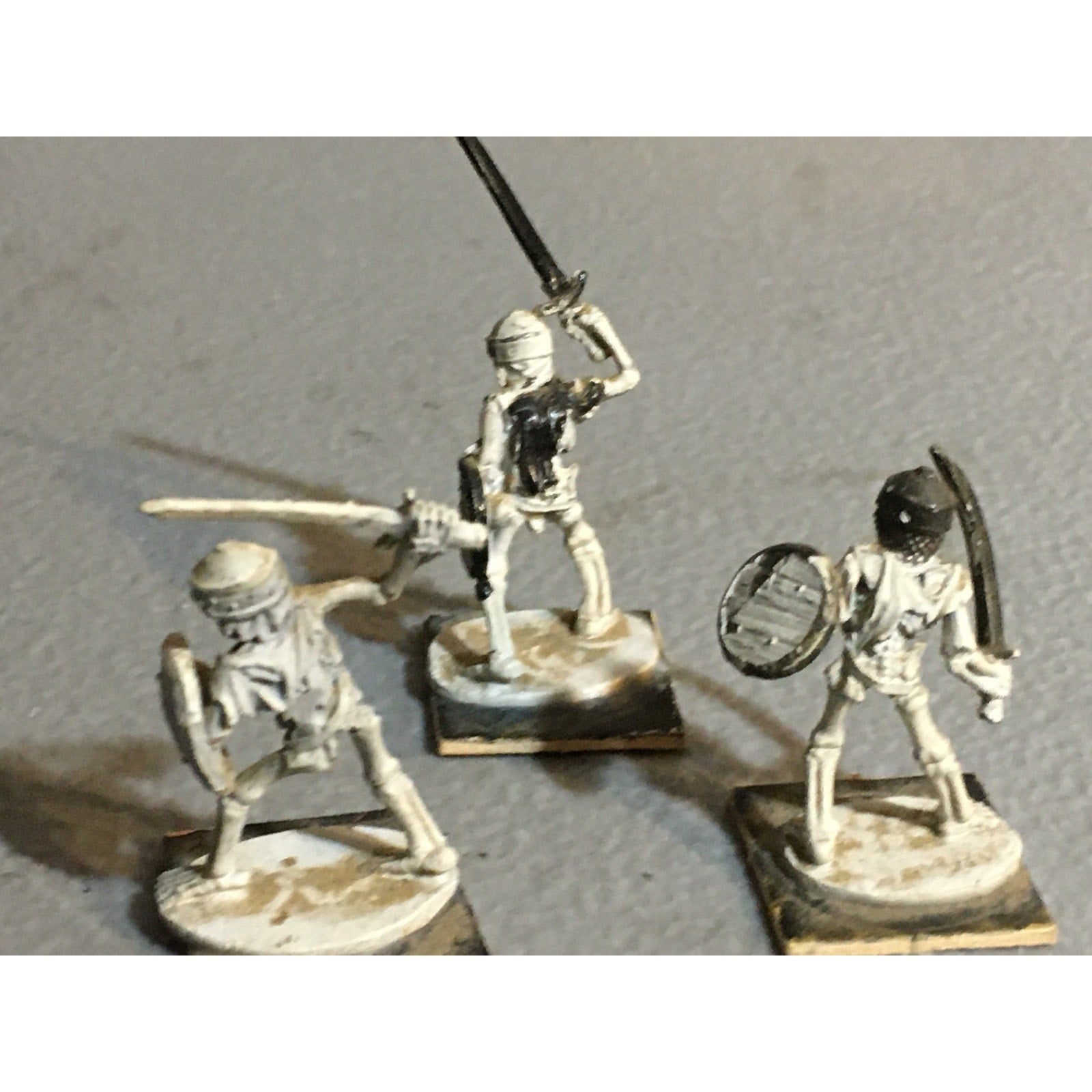 A32375 RAL PARTHA METAL MINIATURES SKELETON WARRIOR 3 PK TABLETOP WAR GAMES