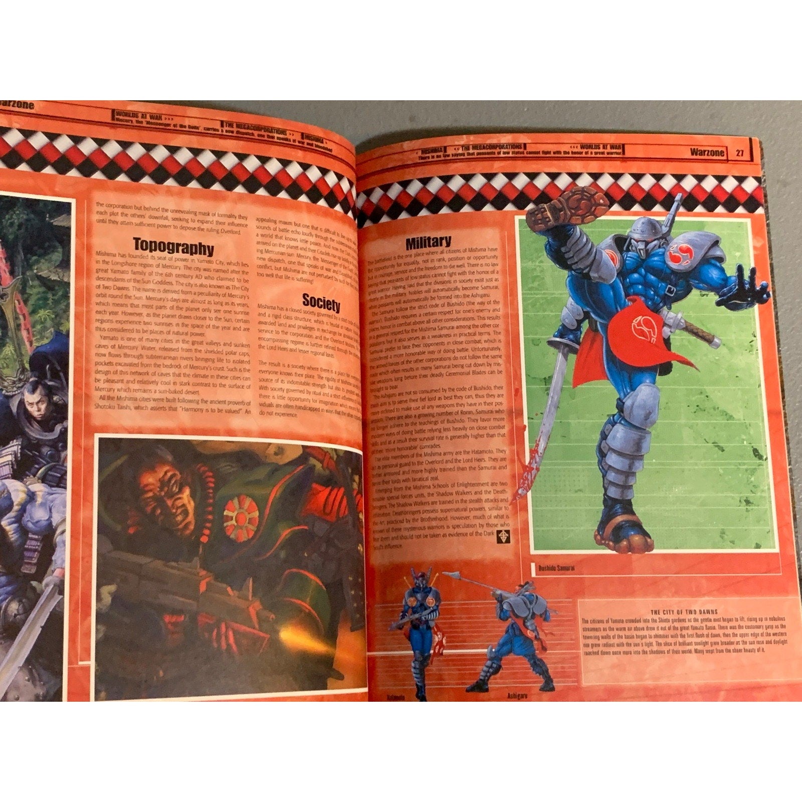 A31656 WARZONE MUTANT CH HHG HEARTBREAKER ARMY BOOK PLAYED THE CHRONICLES OF WAR