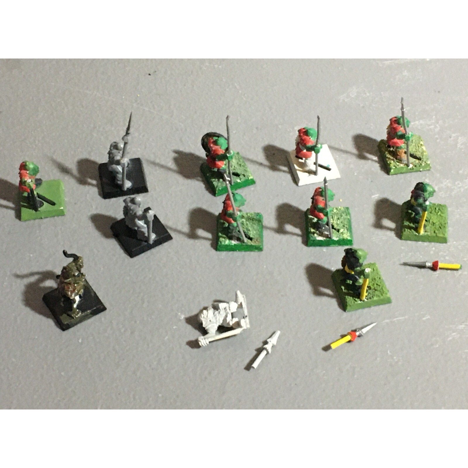 A22046 WARHAMMER FANTASY ORCS & GOBLINS VINTAGE GOBLIN SPEARMEN CUSTOM OOP GW