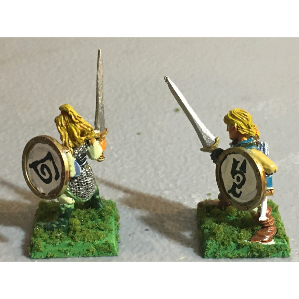 A18759 WARHAMMER FANTASY MARAUDER METAL WOOD ELVES WARRIORS 2 PK GW