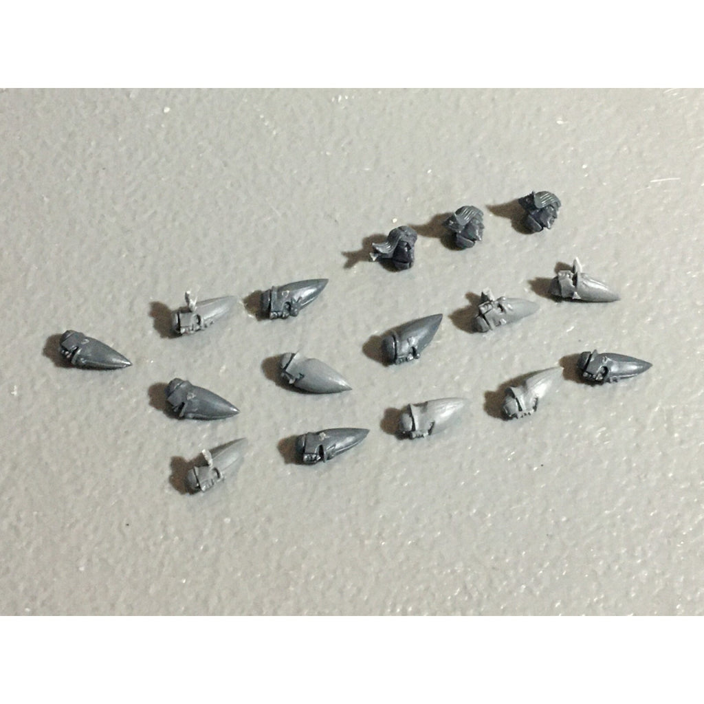 A22053 WARHAMMER FANTASY HIGH ELVES BITS LOT HEADS GW GAMES WORKSHOP