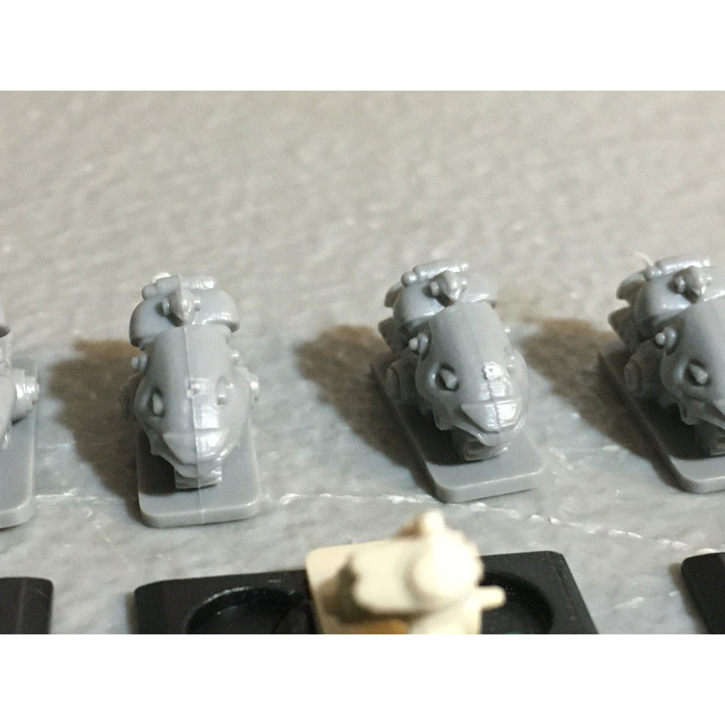 A16248 EPIC WARHAMMER 40K SPACE MARINES MOLE MORTARS 3PK + BIKES 6 PC GW