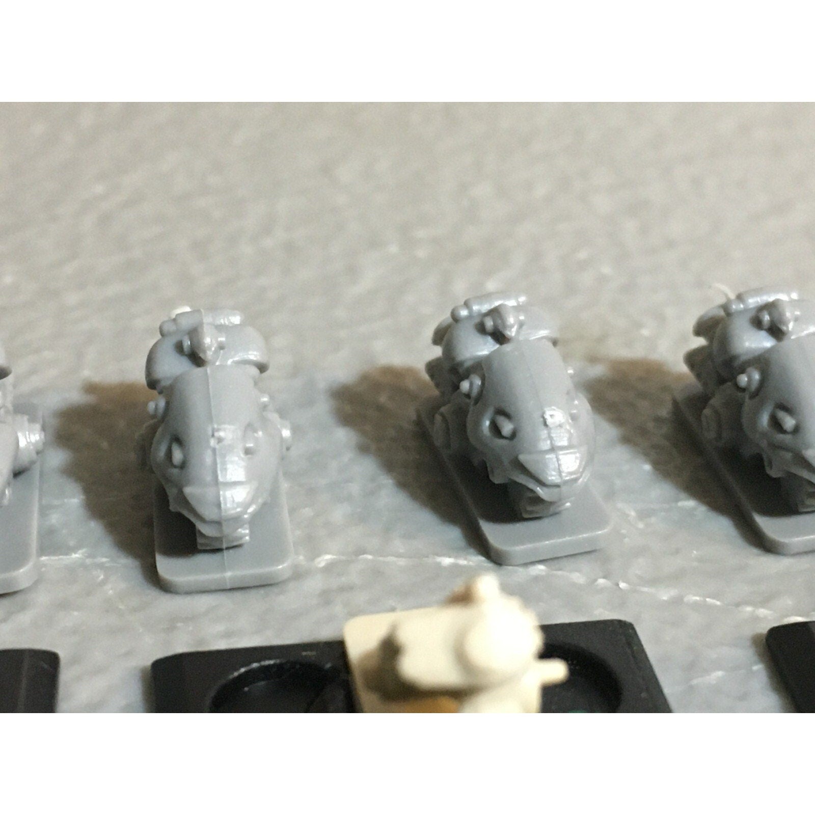A16248 EPIC WARHAMMER 40K SPACE MARINES MOLE MORTARS 3PK + BIKES 6 PC GW