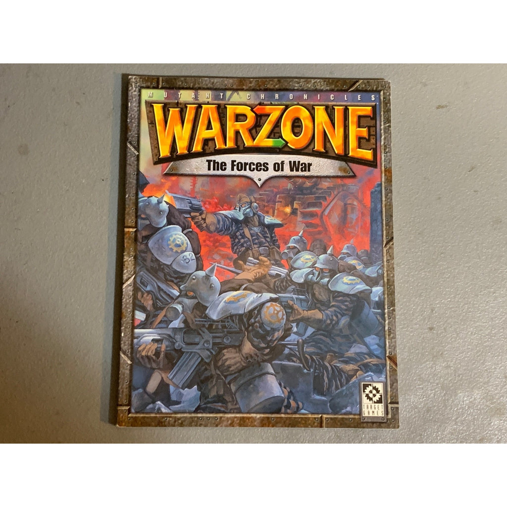 A31648 WARZONE MUTANT CHRONI HHG HEARTBREAKER ARMY BOOK PLAYED THE FORCES OF WAR