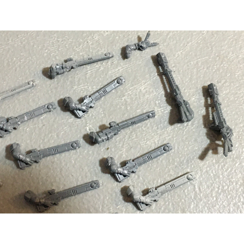 A23028 WARHAMMER 40K TAU EMPIRE BITS LOT FIRE WARRIORS GUNS GAMES WORKSHOP GW