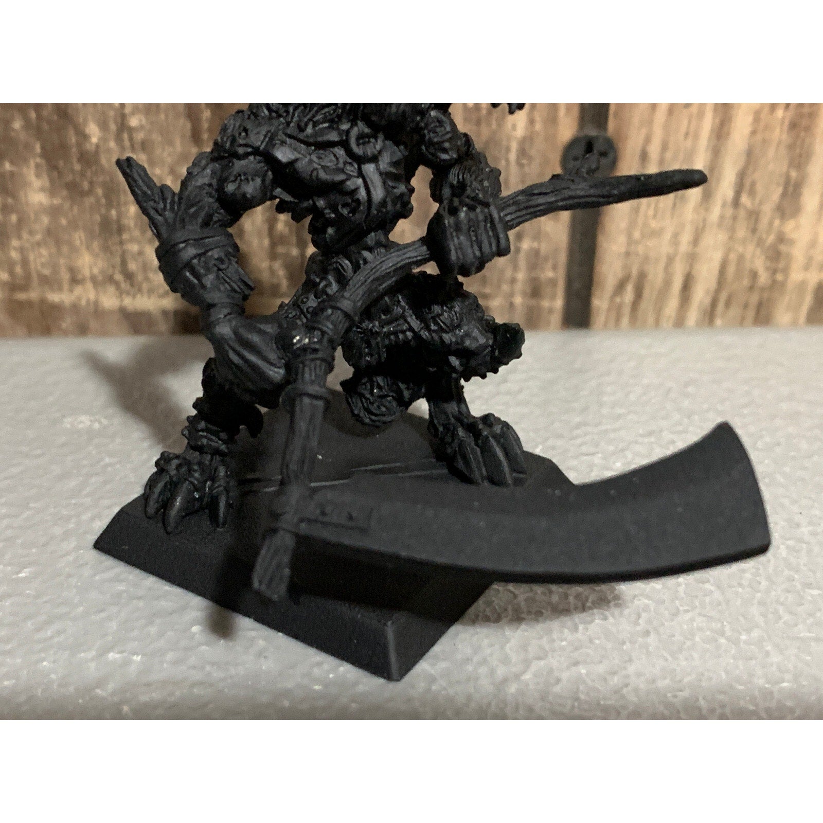 A16411 RACKHAM CONFRONTATION METAL OOP WOLFEN ZOMBIE W CARD