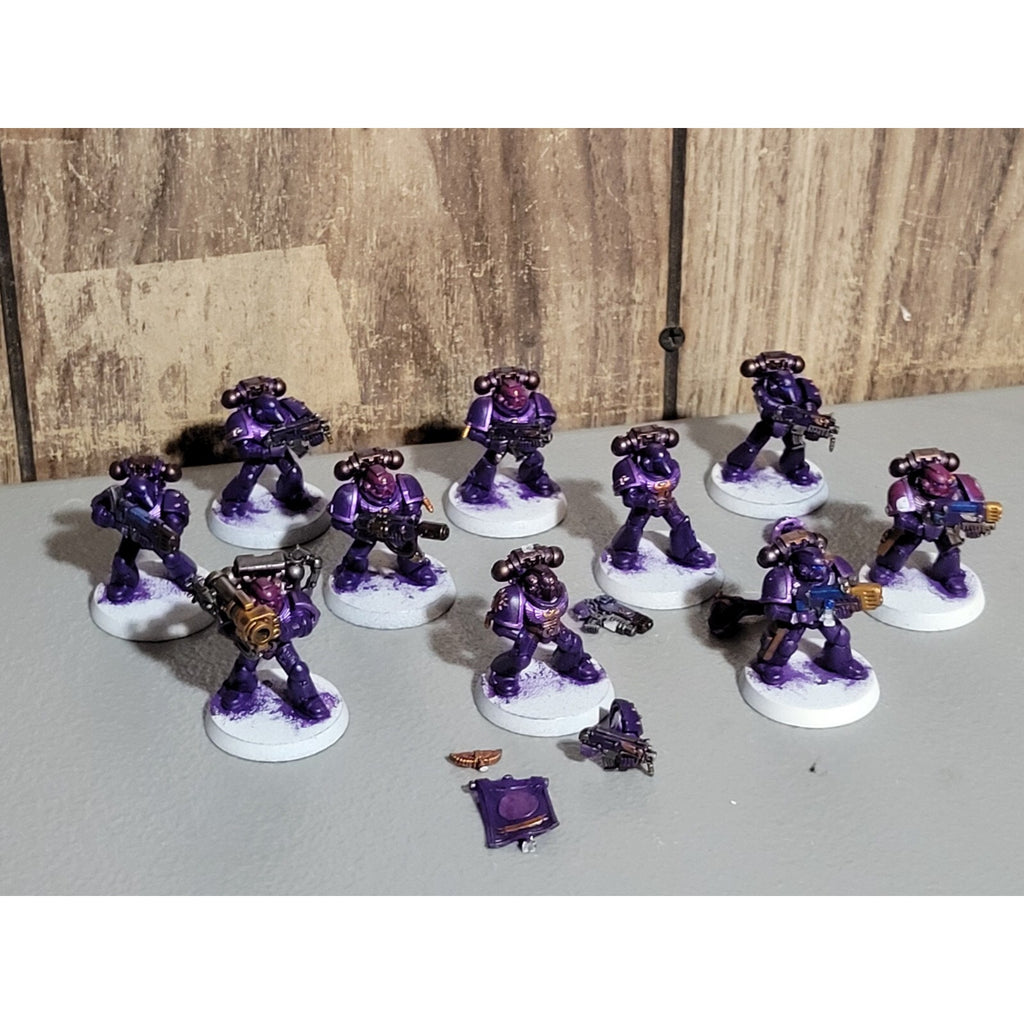 A18236 WARHAMMER 40K SPACE MARINES TACTICAL 10 PACK