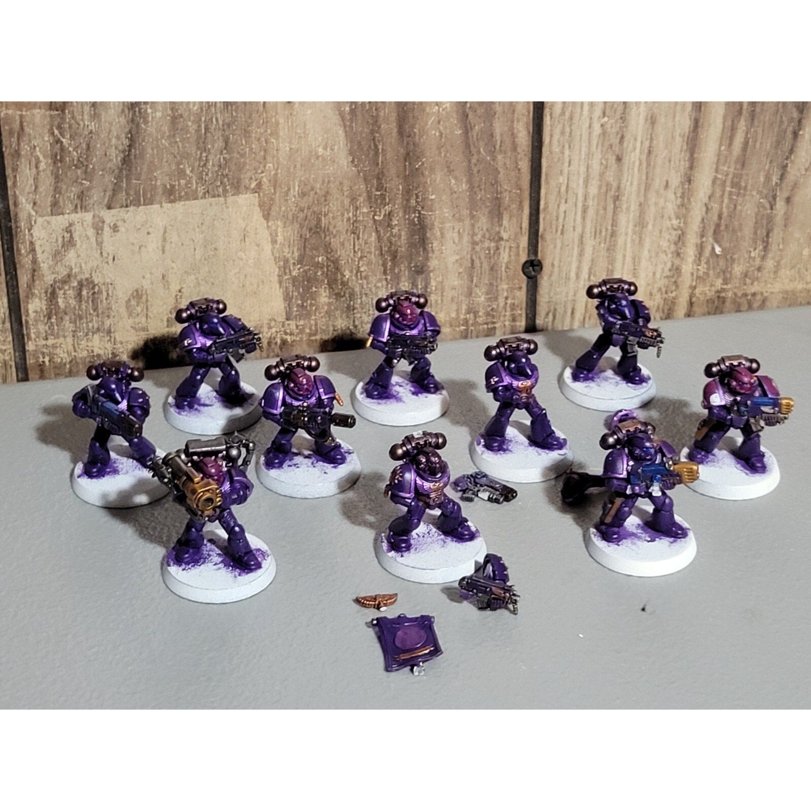 A18236 WARHAMMER 40K SPACE MARINES TACTICAL 10 PACK