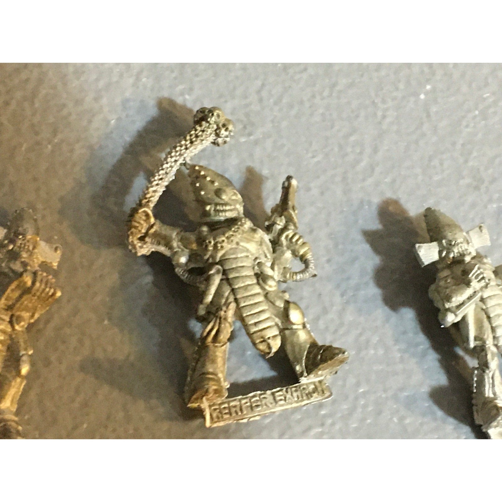 A33532 WARHAMMER 40K ELDAR METAL OOP DARK REAPER 3 PK + EXARCH GW