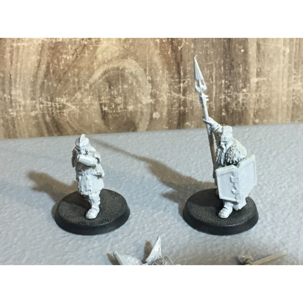 A30374 LOTR LORD THE RINGS GW GAMES WORKSHOP FINECAST IRON HILLS DWARF COMMAND