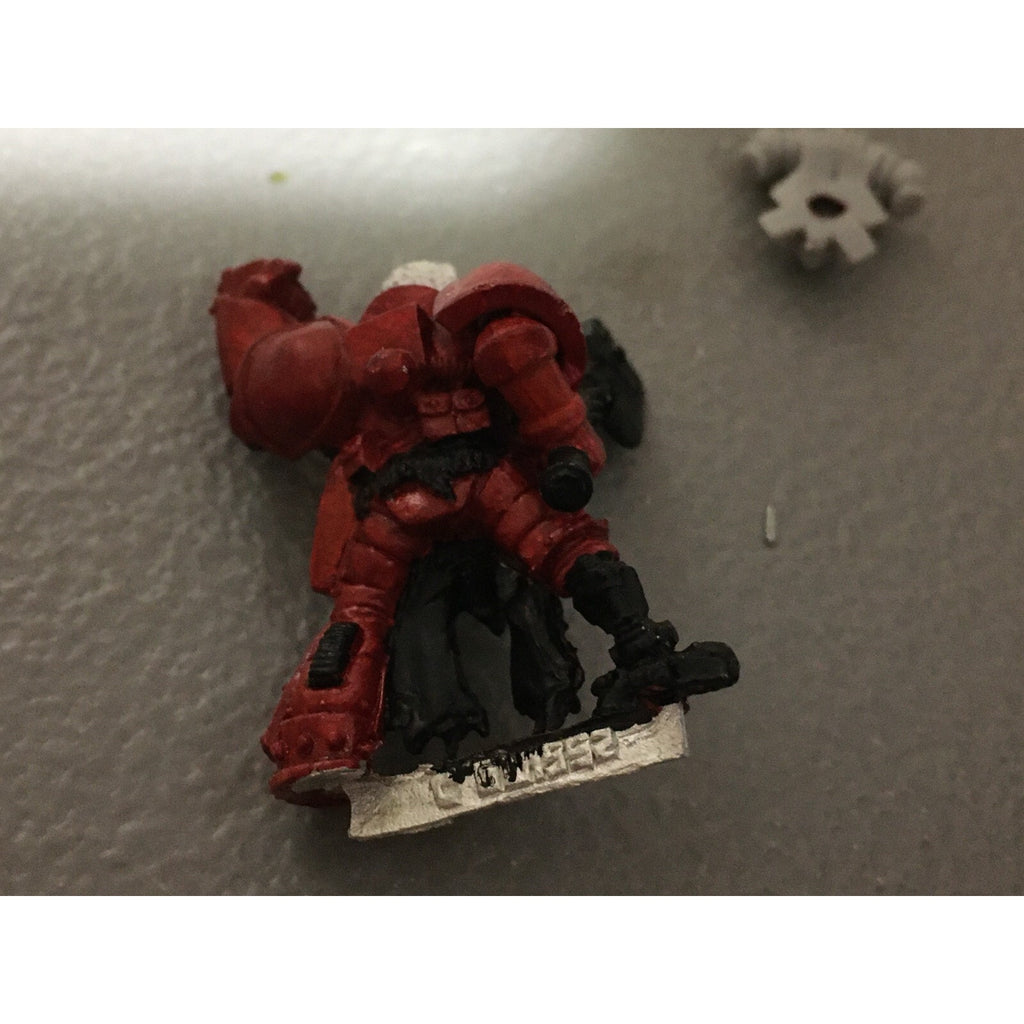 A19731 WARHAMMER 40K SPACE MARINES WOLVES WOLF GUARD METAL W BIONIC LEG
