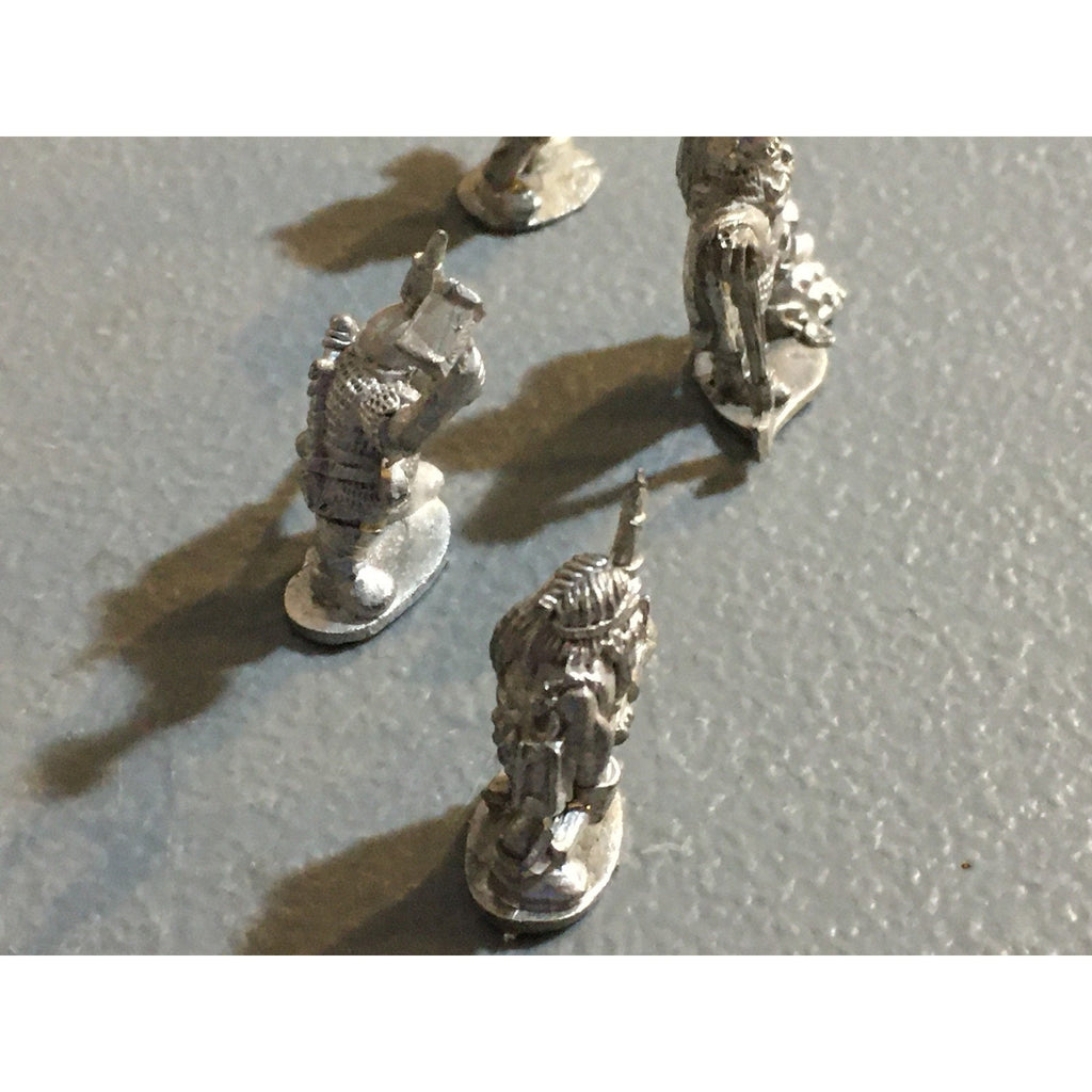 A32707 ALTERNATIVE ARMIES METAL MINIATURES DWARVES DH7 DWARF CAVERN FIGHTERS 4/5