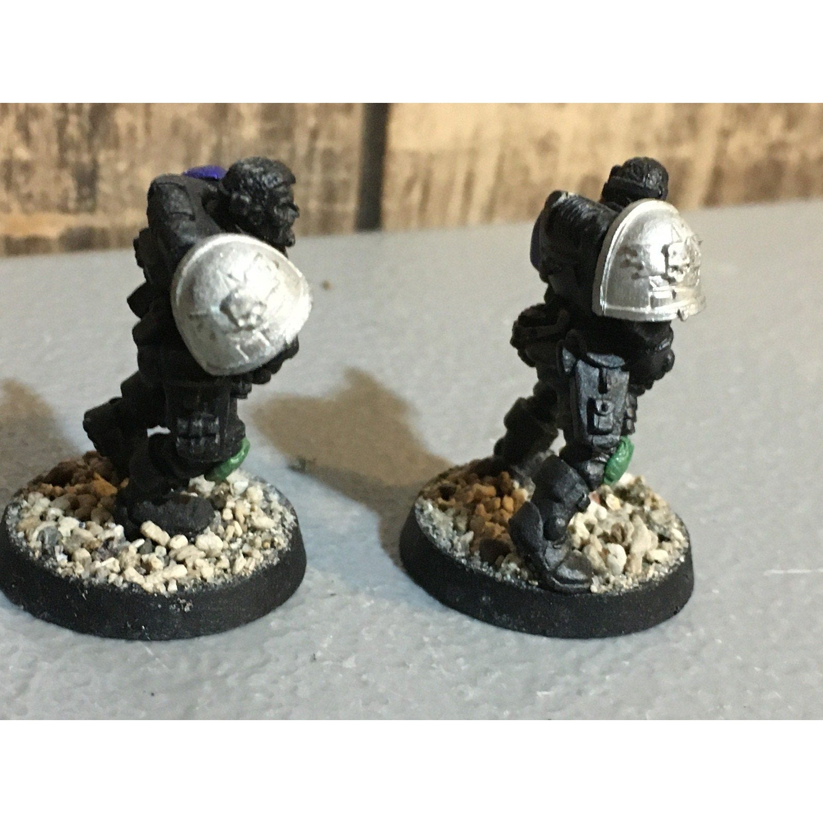 A33812 WARHAMMER 40K SPACE MARINES METAL SCOUT SHOTGUN 2 PK GW GAMES WORKSHOP